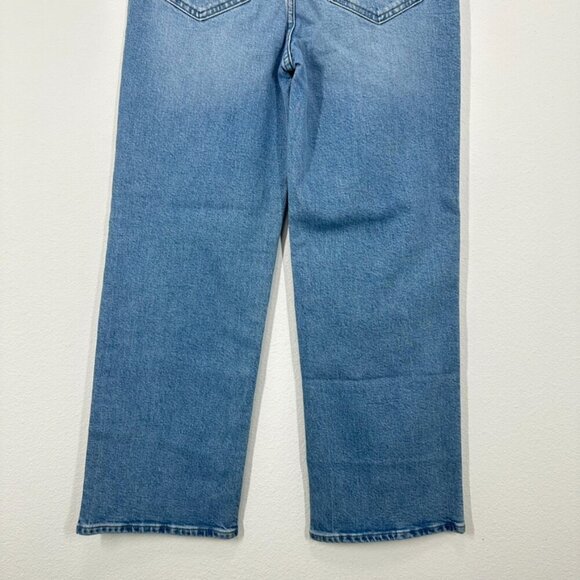 J. Crew Women's Size 26 1996 Slim Wide Leg Medium Wash NWT Classic - Picture 12 of 14